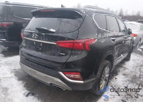 2020 Hyundai Santa Fe Sel from USA, damaged, VIN 5NMS3CAD4LH166562